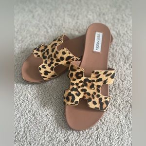 Steve Madden Leopard Print Sandals